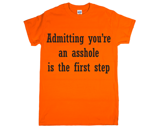 Admitting You're an Asshole